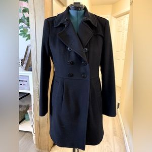 Burberry Women’s Wool/Cashmere Blend Peacoat
